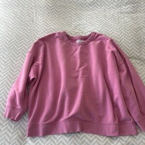 Fabulous pink boxy oversized sweatshirt in great condition